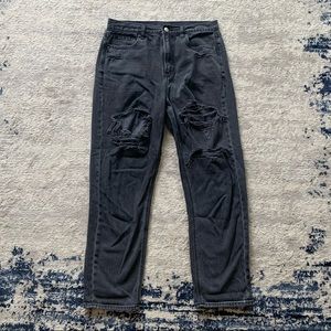 American Eagle Black Mom Jeans!